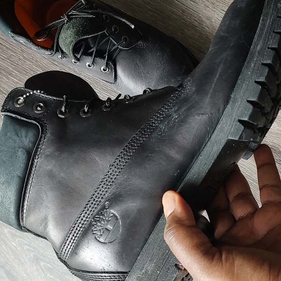 Men's Timberland® Premium 6-Inch Waterproof Boot black 10.5 - Picture 2 of 13